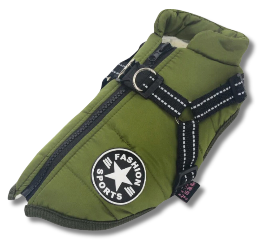 Wasserdichte Fleece Winterjacke